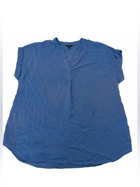 Rachel by Rachel Roy Beautiful Spring Summer Blue Woman Lady Size XXXL Top Shirt